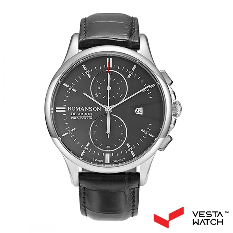 ساعت مچی مردانه رومانسون ROMANSONمدل CB5A09HMBWA3R5-BK