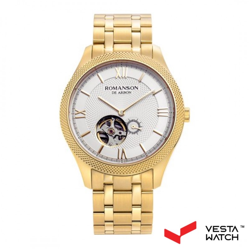 ساعت مچی مردانه رومانسون ROMANSONمدل CA8A13RMGGASC6-W