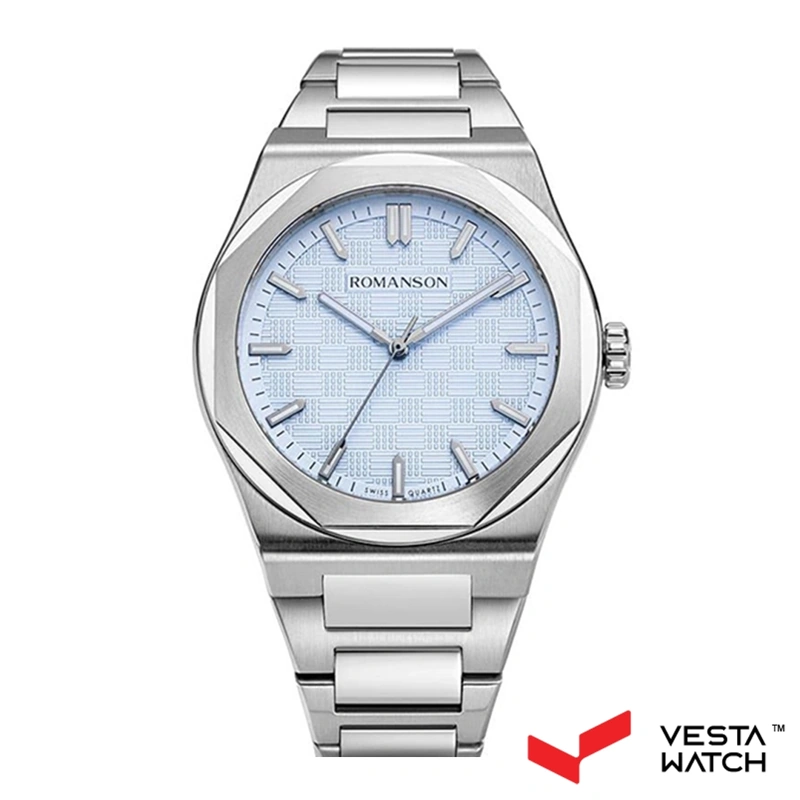 ساعت مچی مردانه رومانسون ROMANSONمدل RM4BS004MMWWA95B-BL