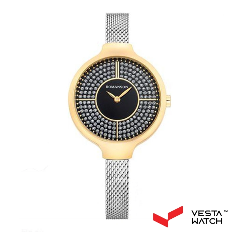 ساعت مچی زنانه رومانسون ROMANSONمدل RM0B13LLWGA31G-BK