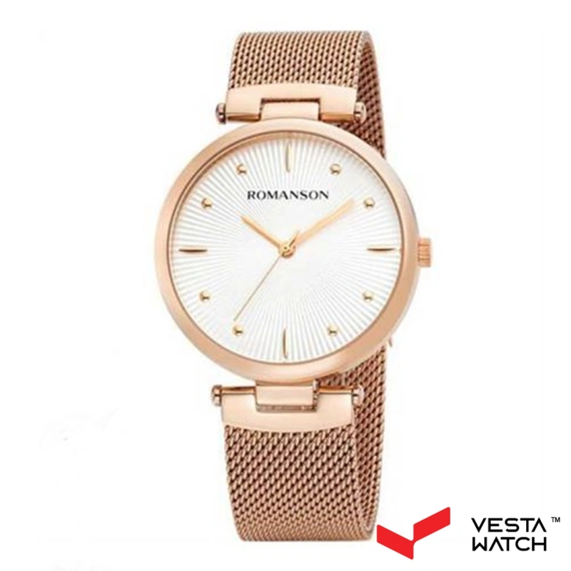 ساعت مچی زنانه رومانسون ROMANSONمدل RM0B12LLRRAS6R-W