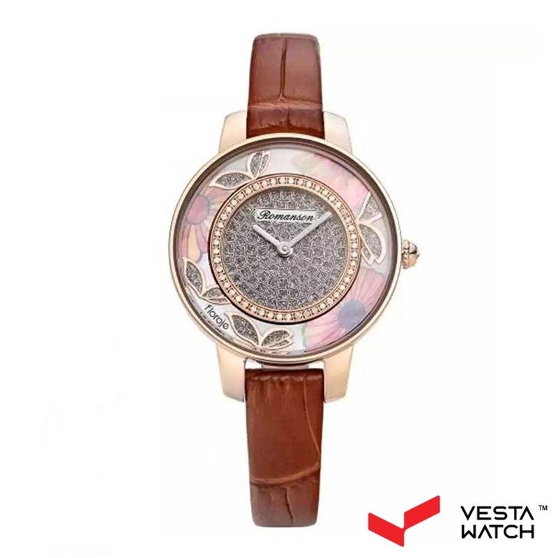 ساعت مچی زنانه رومانسون ROMANSONمدل RL9A03LLNRAS4B-W