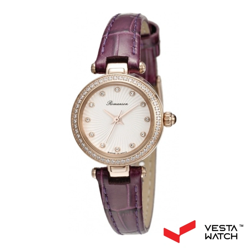 ساعت مچی زنانه رومانسون ROMANSONمدل RL3265QL1RG16R-W