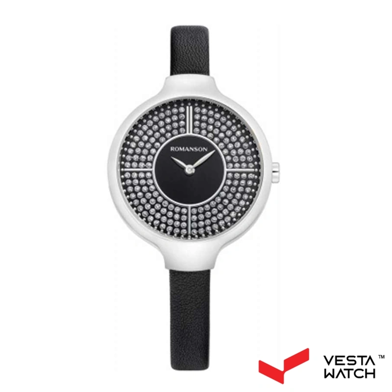 ساعت مچی زنانه رومانسون ROMANSONمدل RL0B13LLBWA32W-BK