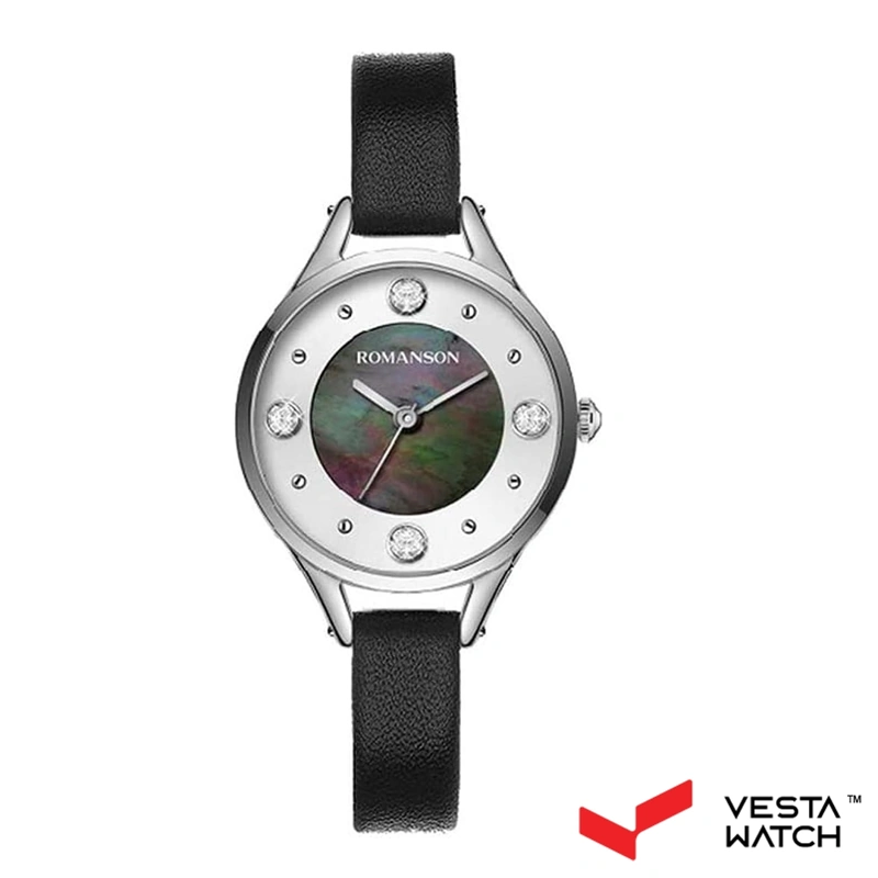 ساعت مچی زنانه رومانسون ROMANSONمدل RL0B04LLBWM32W-BK