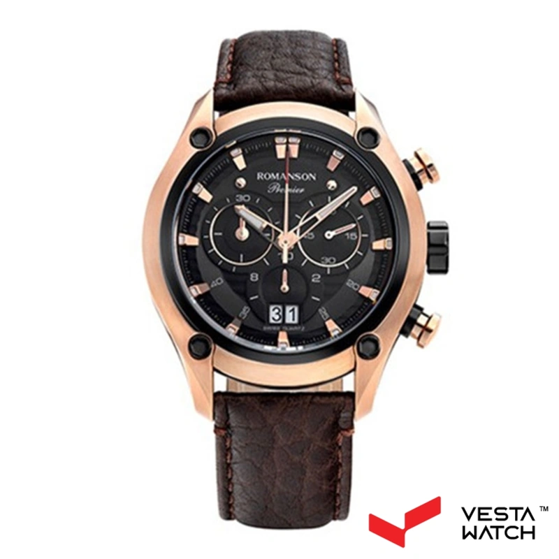 ساعت مچی مردانه رومانسون ROMANSONمدل PB4258HM1KA36R-BK