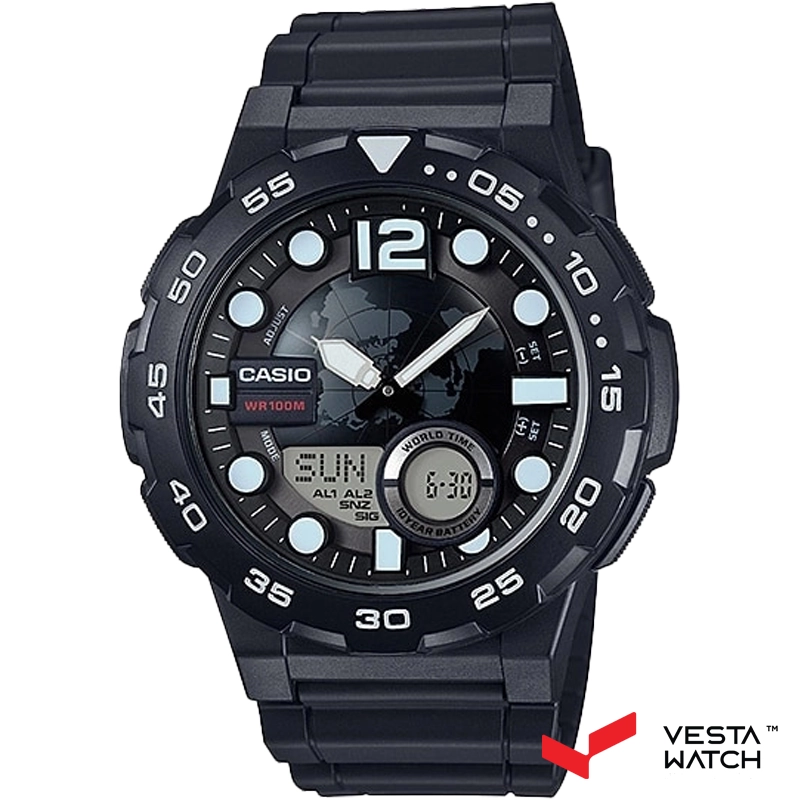 ساعت مچی مردانه کاسیو CASIO مدل AEQ-100W-1A
