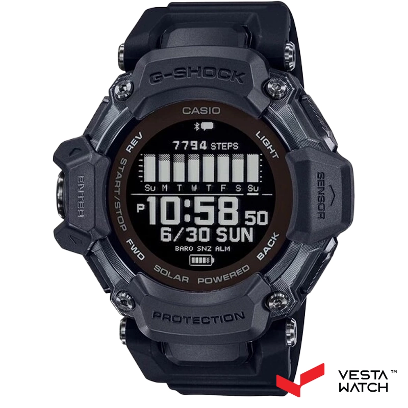 ساعت مچی مردانه کاسیو جی‌شاک CASIO G-SHOCK مدل GBD-H2000-1BDR