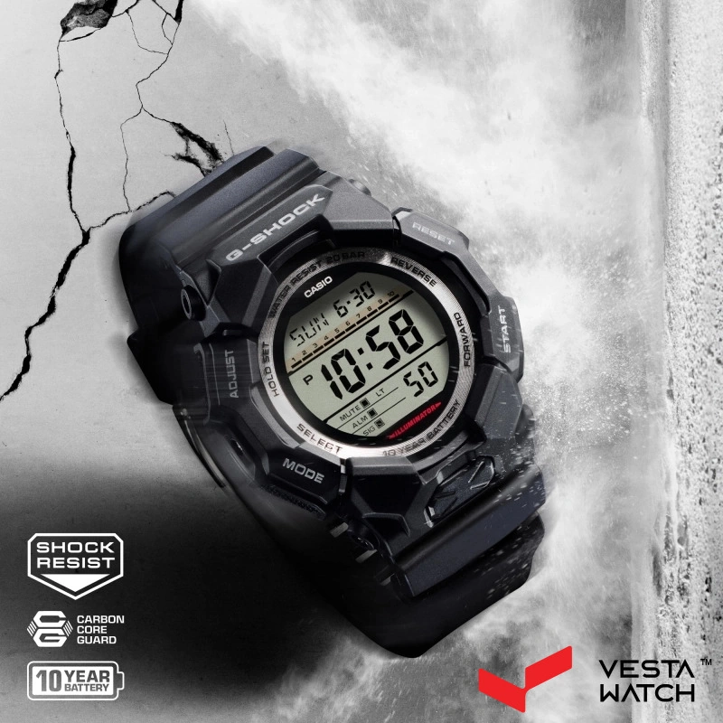 ساعت مچی مردانه کاسیو جیشاک CASIO G-SHOCK مدل GD-010-1DR