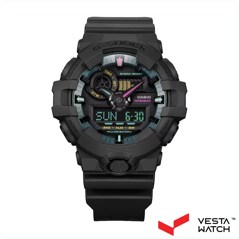 ساعت مچی مردانه کاسیو جی‌شاک CASIO G-SHOCK مدل GA-700MF-1ADR