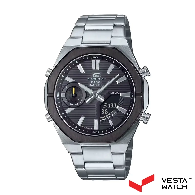 ساعت مچی مردانه کاسیو ادیفایس CASIO EDIFICE مدل ECB-S10DB-1ADF