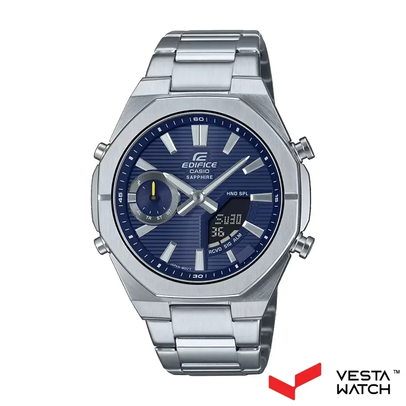 ساعت مچی مردانه کاسیو ادیفایس CASIO EDIFICE مدل ECB-S10D-2ADF