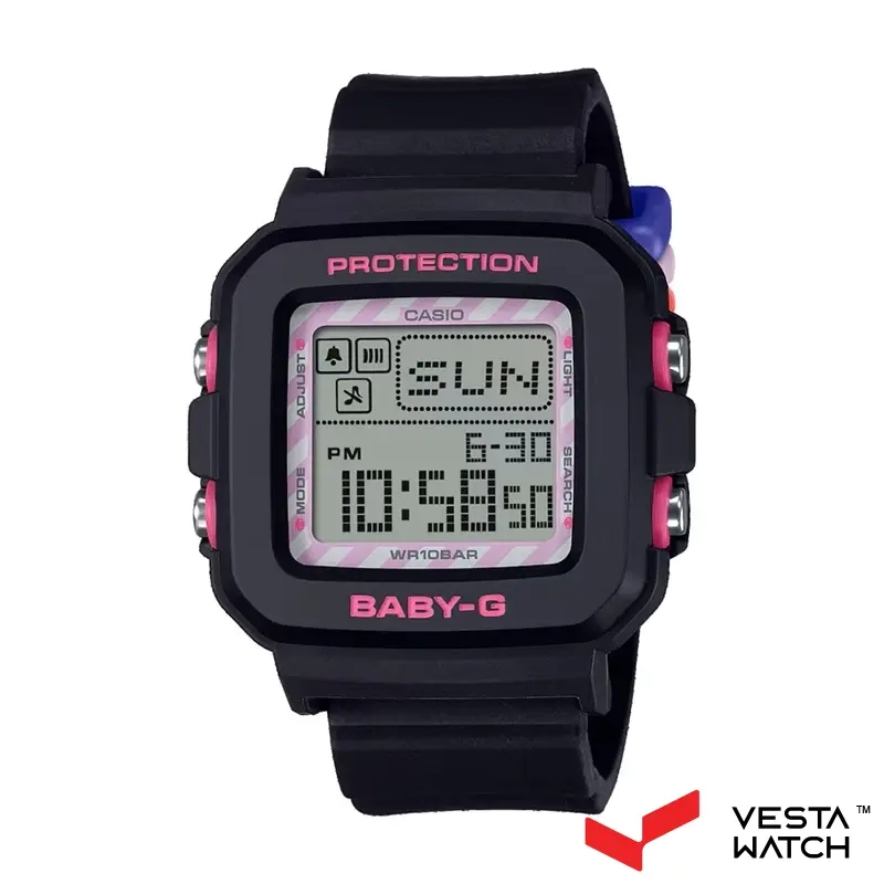 ساعت مچی زنانه کاسیو بیبی جی CASIO BABY-G مدل BGD-10KKM-1DR