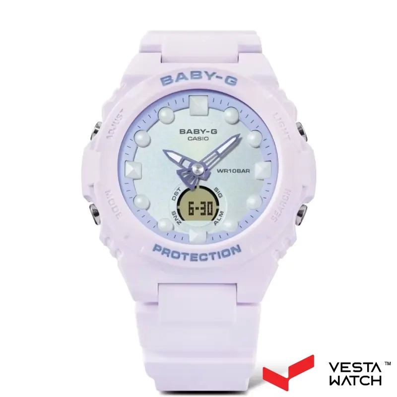ساعت مچی زنانه کاسیو بیبی جی CASIO BABY-G مدل BGA-320FH-4ADR