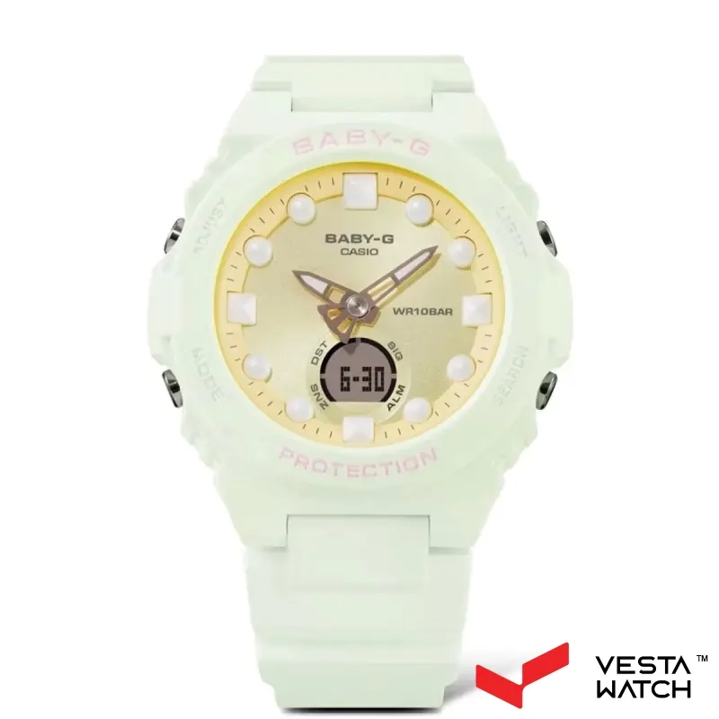 ساعت مچی زنانه کاسیو بیبی جی CASIO BABY-G مدل BGA-320FH-3ADR