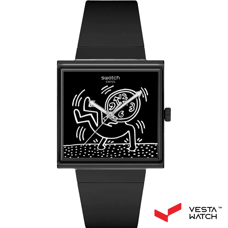 ساعت مچی مردانه و زنانه سواچ SWATCH مدل SO34Z103