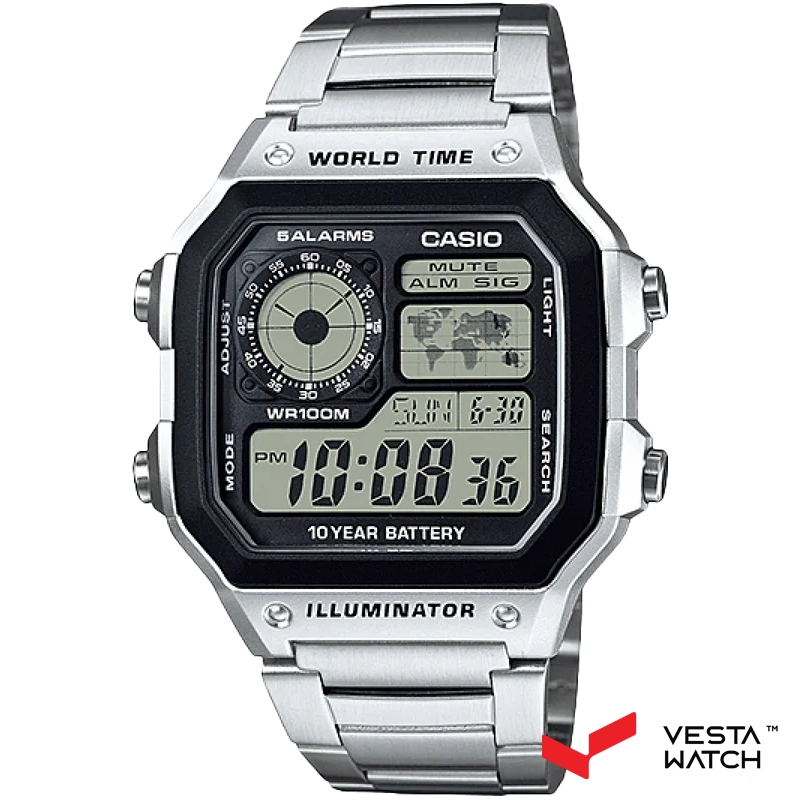 ساعت مچی مردانه کاسیو CASIO مدل AE-1200WHD-1AVDF