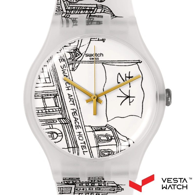ساعت مچی مردانه و زنانه سواچ SWATCH مدل SUOZ197