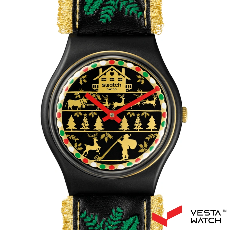 ساعت مچی مردانه و زنانه سواچ SWATCH مدل SO28B115