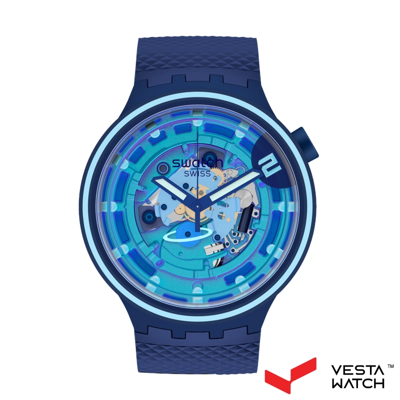 ساعت مچی مردانه و زنانه سواچ SWATCH مدل SB01N101