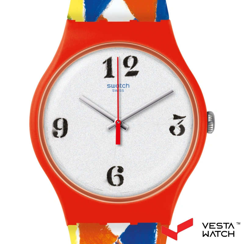 ساعت مچی مردانه و زنانه سواچ SWATCH مدل SUOZ312S