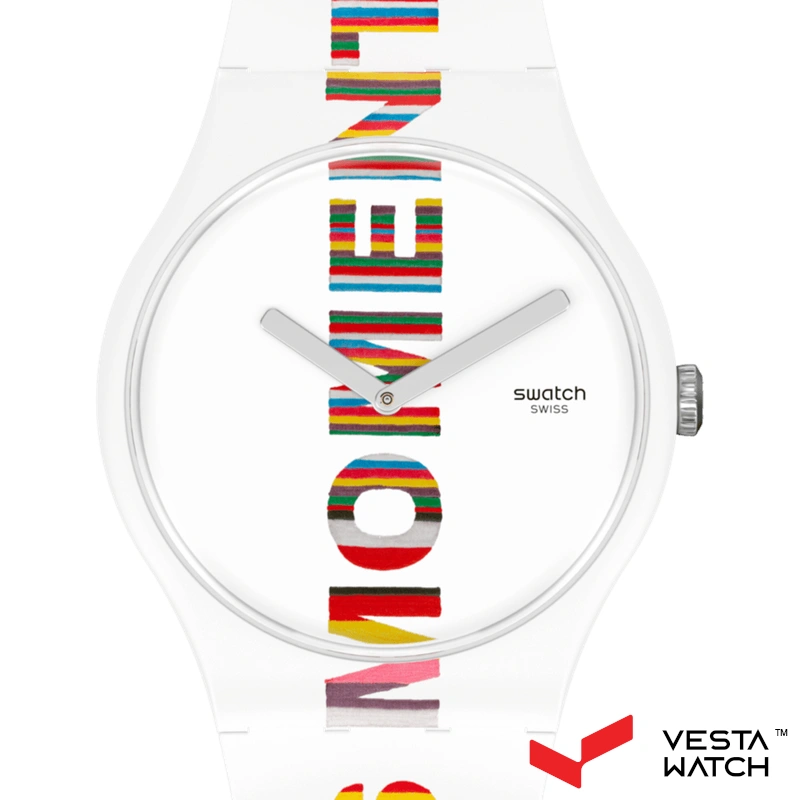 ساعت مچی مردانه و زنانه سواچ SWATCH مدل SUOZ330