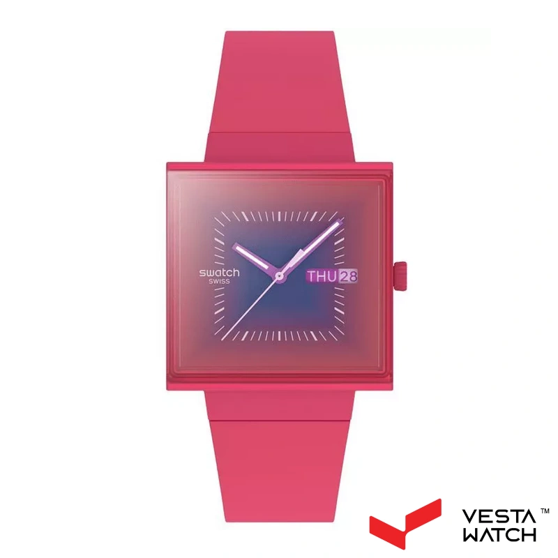 ساعت مچی مردانه و زنانه سواچ SWATCH مدل SO34R700