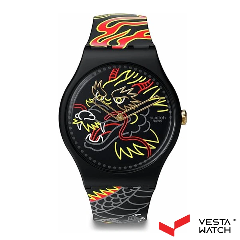 ساعت مچی مردانه و زنانه سواچ SWATCH مدل SO29Z137-5300