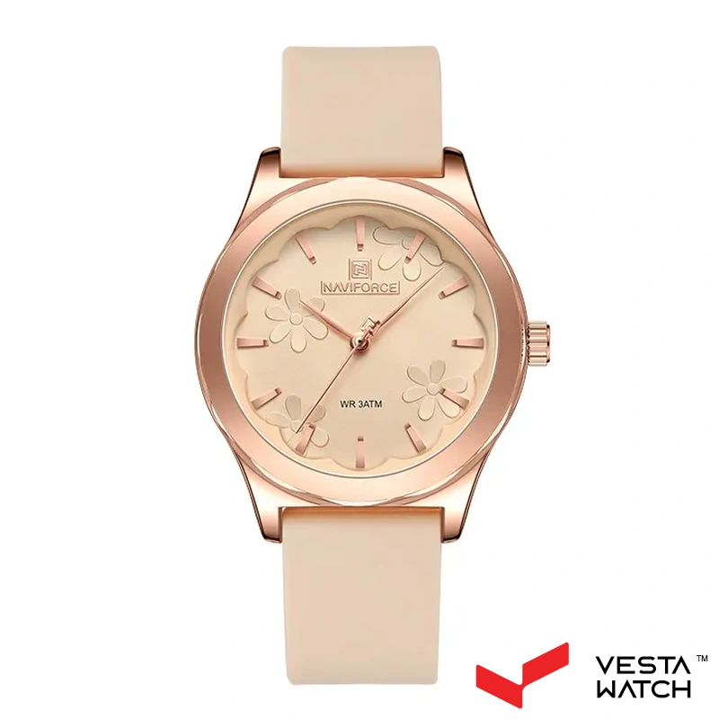 ساعت مچی زنانه نیوی فورس NAVI FORCE مدل NF5051 RG/BG/BG