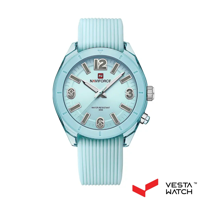 ساعت مچی زنانه نیوی فورس NAVI FORCE مدل NF7103 L.BE/L.BE