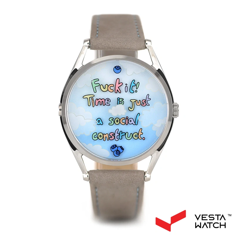 ساعت مچی مردانه و زنانه مسترجونز Mr.Jones مدل Blueberry Late