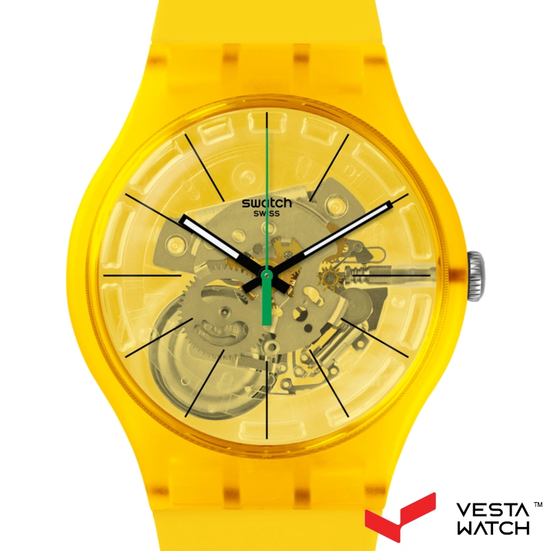 ساعت مچی مردانه و زنانه سواچ SWATCH مدل SUOJ108