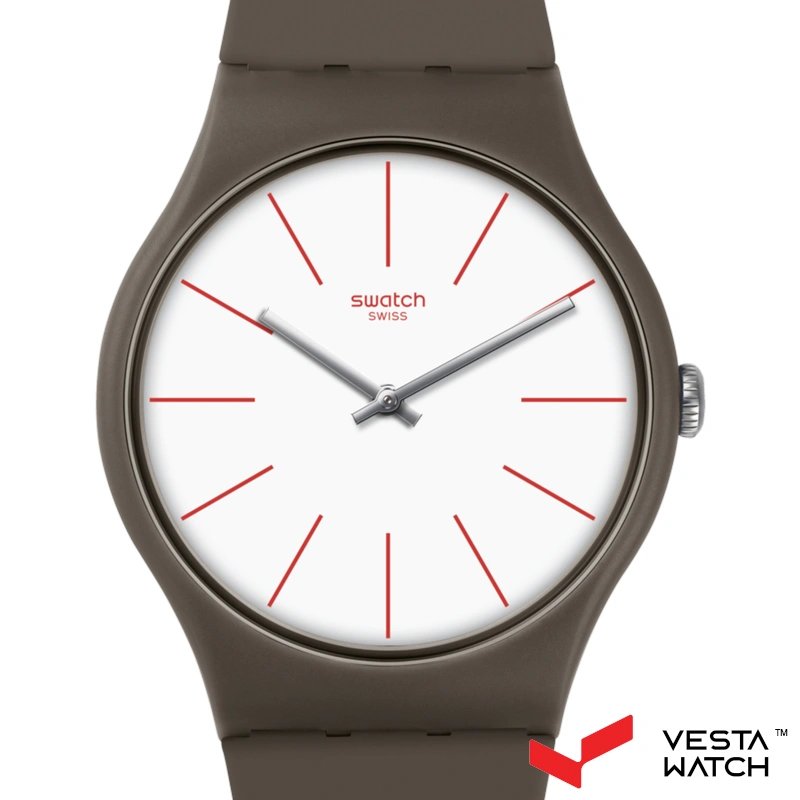 ساعت مچی مردانه و زنانه سواچ SWATCH مدل SUOC107