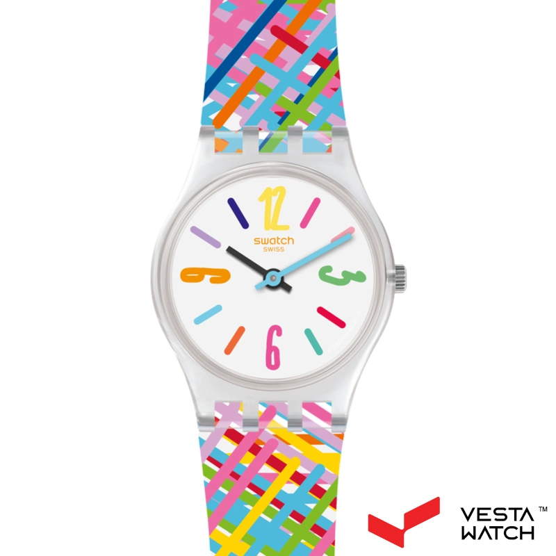 ساعت مچی زنانه سواچ SWATCH مدل LK389
