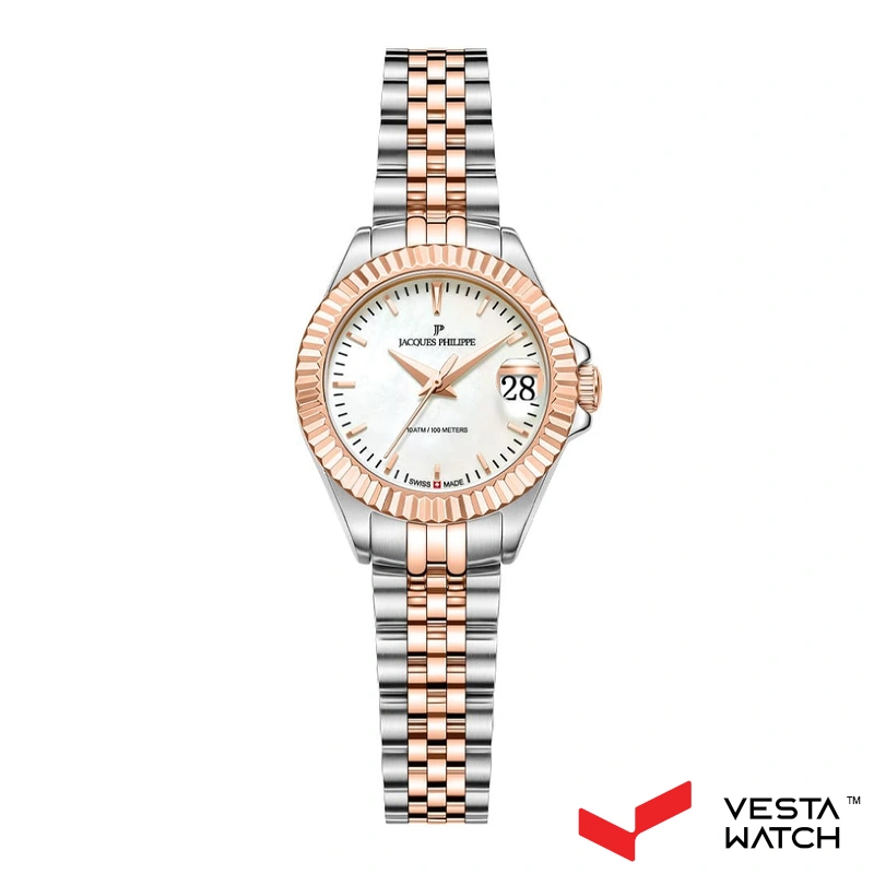 ساعت مچی زنانه ژاک فیلیپ JACQUES PHILIPPE مدل JPQLS827388RG