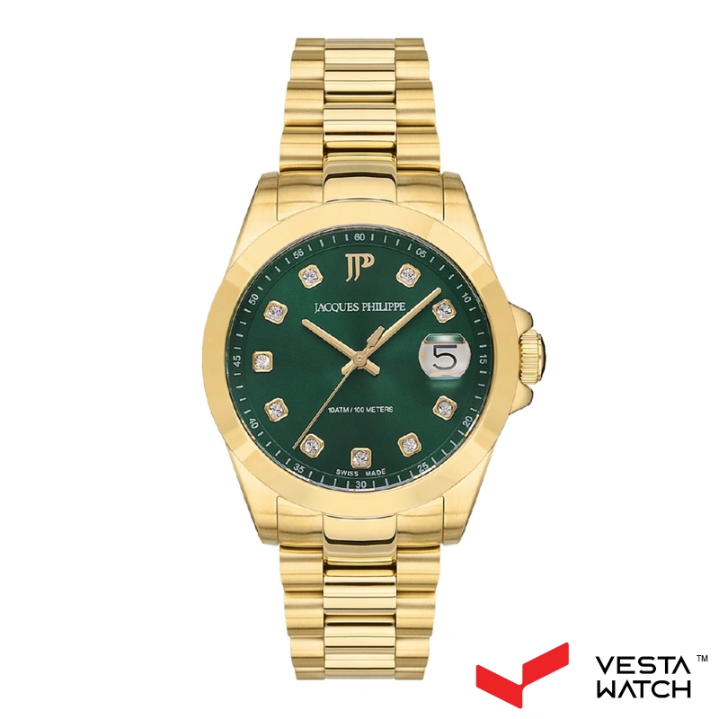 ساعت مچی زنانه ژاک فیلیپ JACQUES PHILIPPE مدل JPQLS3423X4