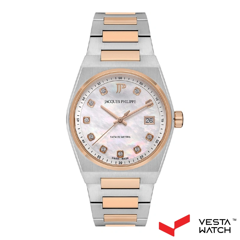 ساعت مچی زنانه ژاک فیلیپ JACQUES PHILIPPE مدل JPQLS527388S