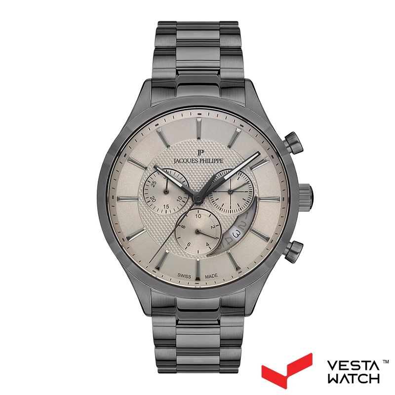 ساعت مچی مردانه ژاک فیلیپ JACQUES PHILIPPE مدل JPQGC0383X7