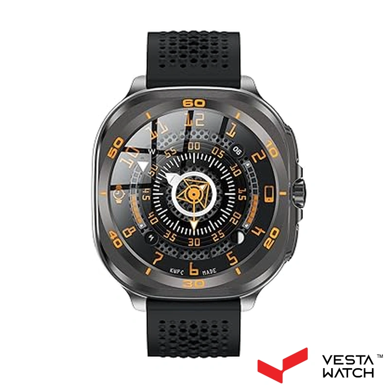 ساعت مچی هوشمند سوئیس میلیتاری SWISS MILITARY مدل  SM-WCH-DOM7-GUNF-BLKS