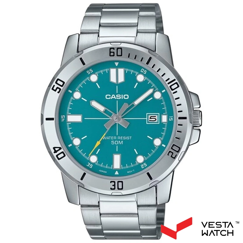 ساعت مچی مردانه کاسیو CASIO مدل MTP-VD01D-3E2VUDF