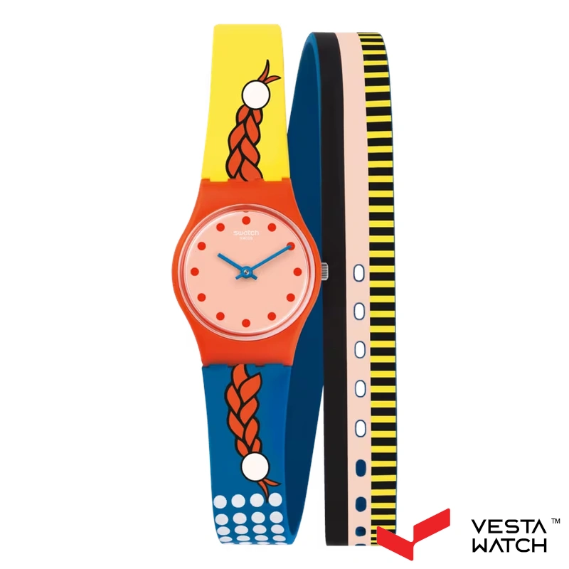 ساعت مچی زنانه سواچ SWATCH مدل LO110