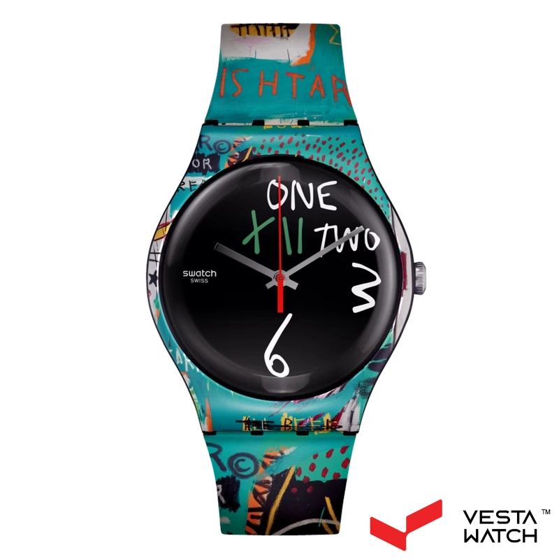 ساعت مچی مردانه و زنانه سواچ SWATCH مدل SUOZ356