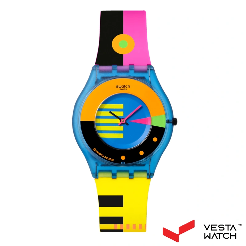 ساعت مچی مردانه و زنانه سواچ SWATCH مدل SS08S101