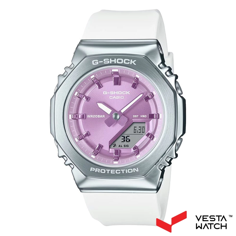 ساعت مچی زنانه کاسیو جی‌شاک CASIO G-SHOCK مدل GM-S2110-7ADR