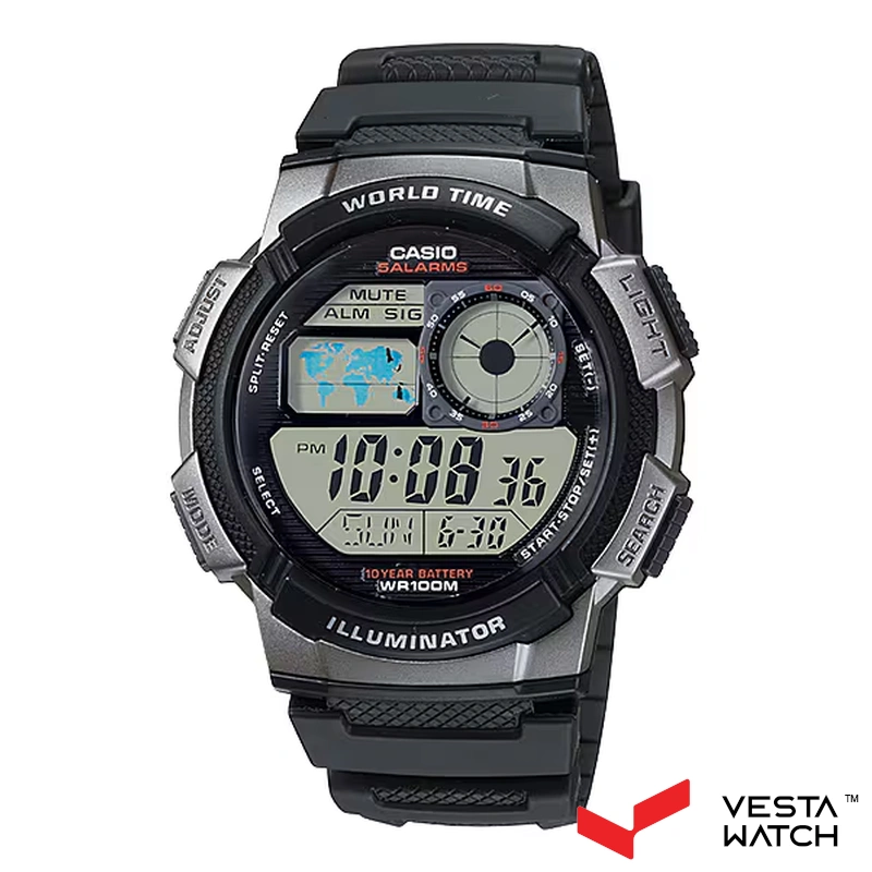 ساعت مچی مردانه کاسیو CASIO مدل AE-1000W-1BVDF