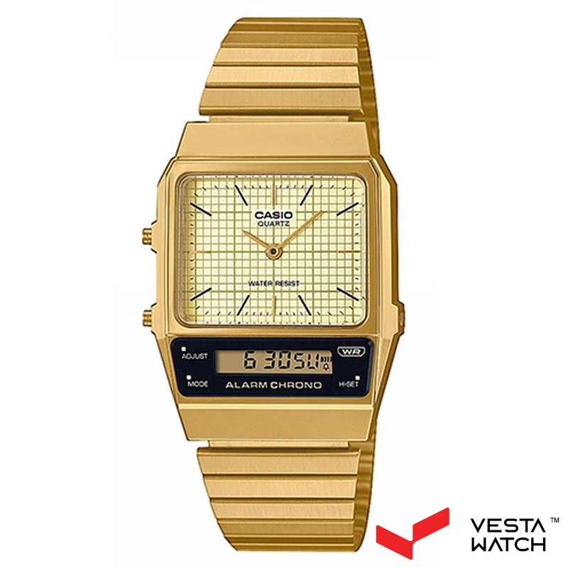 ساعت مچی مردانه و زنانه کاسیو CASIO مدل AQ-800EG-9ADF