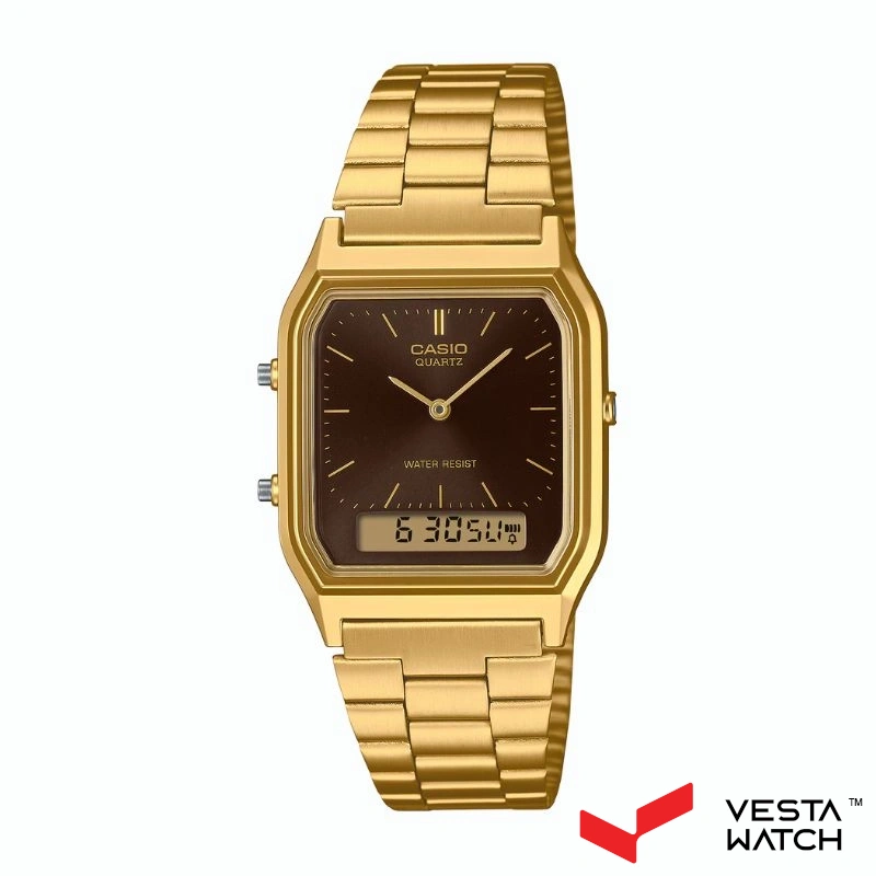 ساعت مچی مردانه و زنانه کاسیو CASIO مدل AQ-230GA-5A