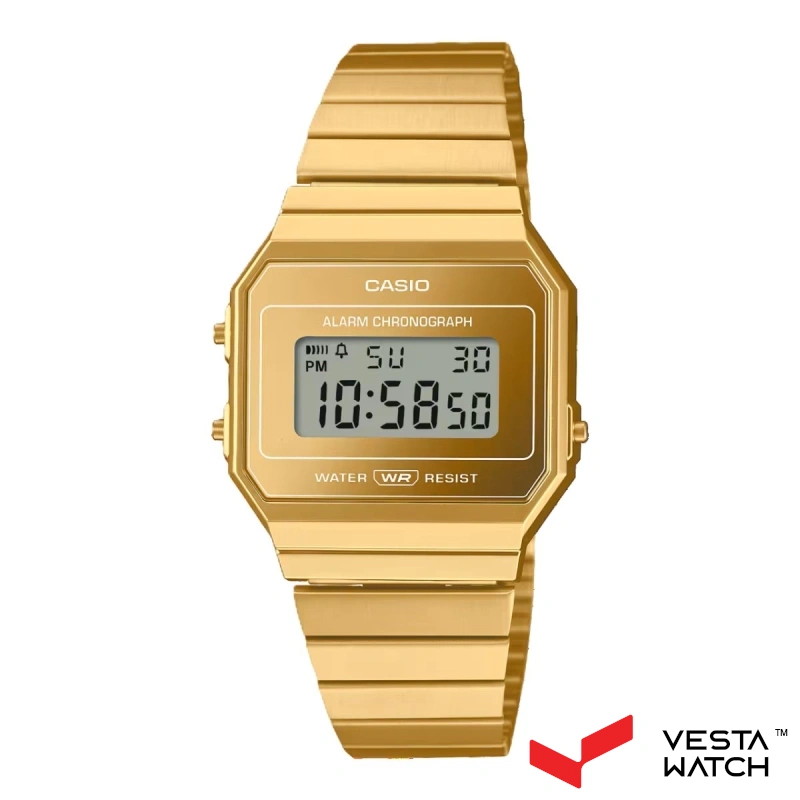 ساعت مچی مردانه و زنانه کاسیو CASIO مدل A700WEVG-9ADF