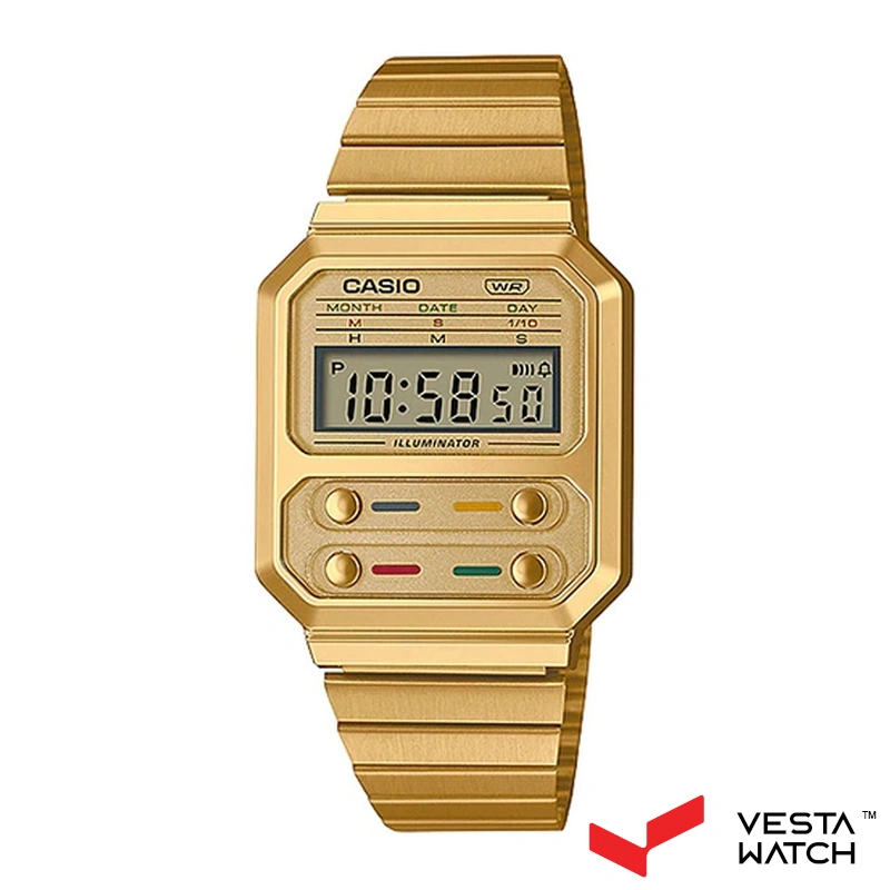 ساعت مچی مردانه و زنانه کاسیو CASIO مدل A100WEG-9ADF