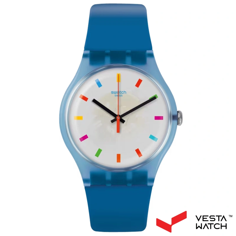 ساعت مچی مردانه و زنانه سواچ SWATCH مدل SUON125